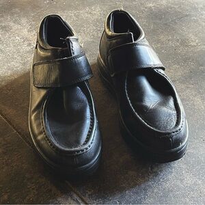 Stacy Adams Black Leather Loafers